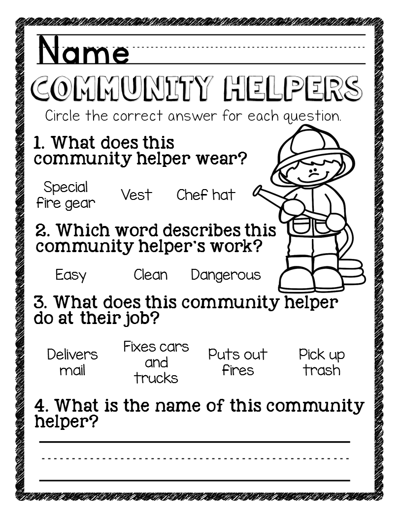 6 Reasons This Community Helpers Pack is the Best - The Super Teacher